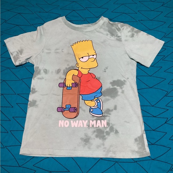 GUC‎ set of 2 tees. Skateboarding Bart Sz small - #839 - Picture 7 of 10